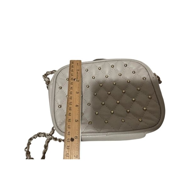 Forever 21 Quilted Studded Crossbody Bag With Chain Strap - Picture 9 of 10